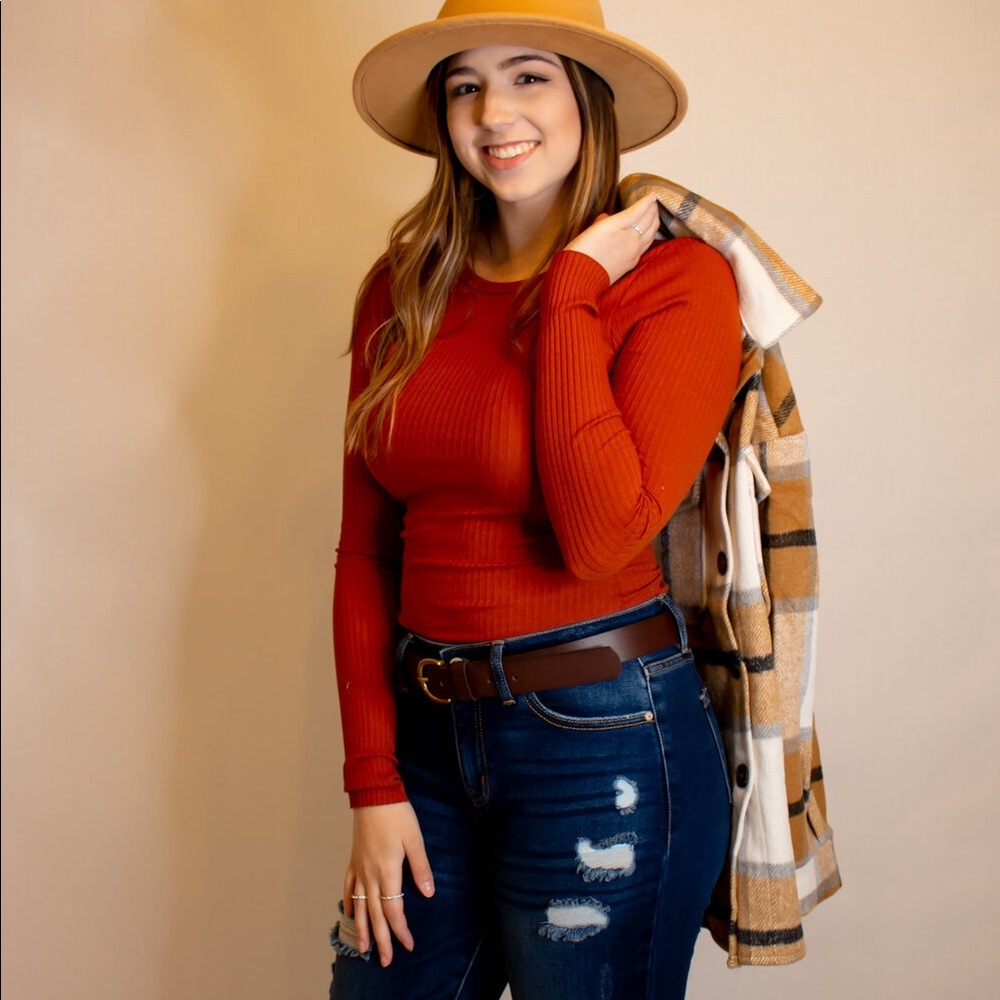 Cranberry Comfort Top